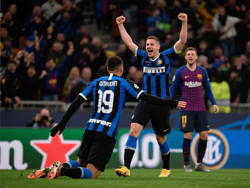 国米加时力克巴萨 挺进欧冠决赛 国米加时力克巴萨 挺进欧冠决赛